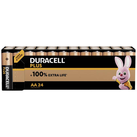Duracell Plus AA Batteries Pack of 24
