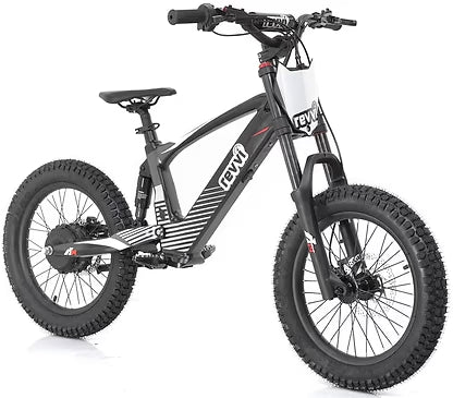 Revvi 18" Kids Electric Balance Bike – Black (Pre‑Order)