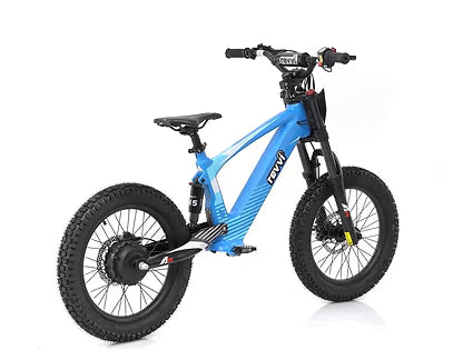 Revvi 18" Kids Electric Balance Bike - Blue - Pre Order