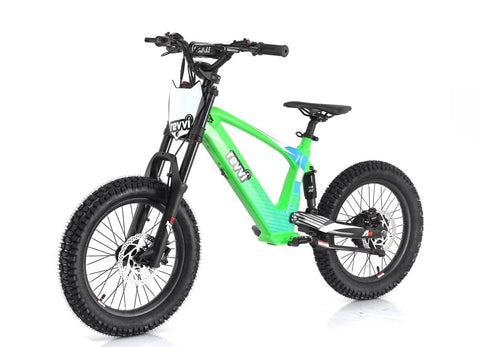 Revvi 18" Kids Electric Balance Bike – Green (Pre-Order)