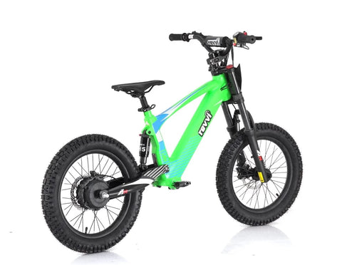 Revvi 18" Kids Electric Balance Bike – Green (Pre-Order)