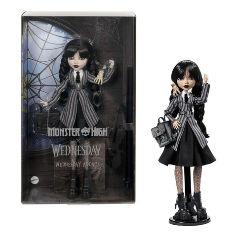 Monster High Wednesday Core Doll – Nevermore Academy Uniform