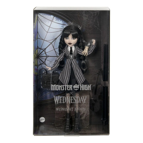 Monster High Wednesday Core Doll – Nevermore Academy Uniform