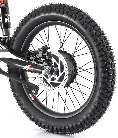 Revvi 18" Kids Electric Balance Bike – Black (Pre‑Order)
