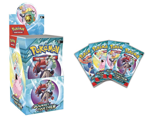 Pokemon TCG: Journey Together - Half Booster Box (18 Packs)