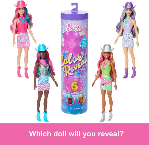 Mattel Barbie Color Reveal Doll – Disco Party Series | 6 Surprises