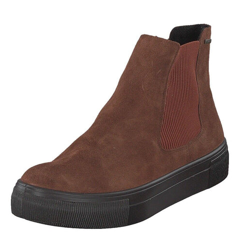 Legero Womens Lima Gore-Tex with Light Lining Construction Boots Dark Cognac