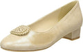 Hirschkogel Women's 3001716 Closed-Toe Pumps - Champagner