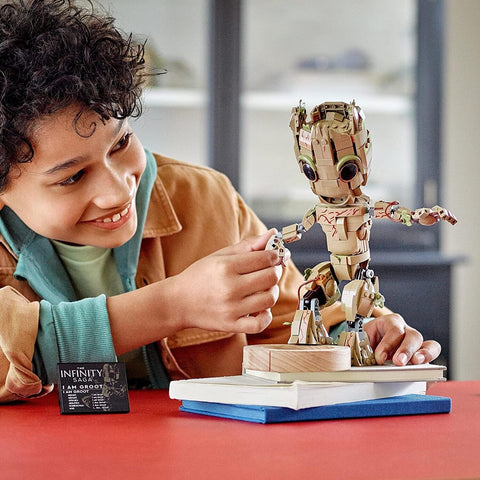 LEGO 76217 Marvel The Infinity Saga Marvel Guardians of the Galaxy 2 I am Groot Model | Damaged Packaging