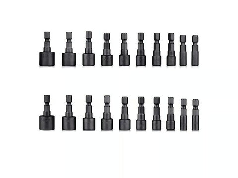 Tacklife - 20 Piece Power Nut Driver Bit Set