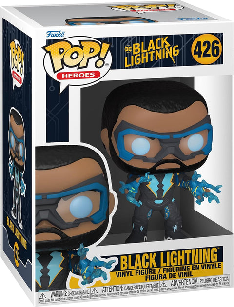 FUNKO POP! Heroes - DC Black Lightning #426 | Damaged Packaging