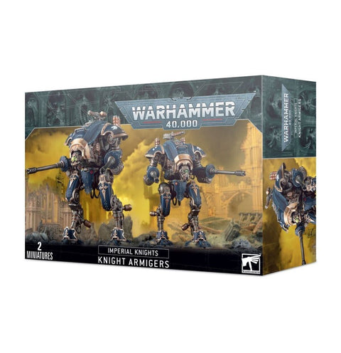 Citadel Knight Armigers , Citadel Miniatures - Warhammer 40K Imperial Knights - Knight Armigers