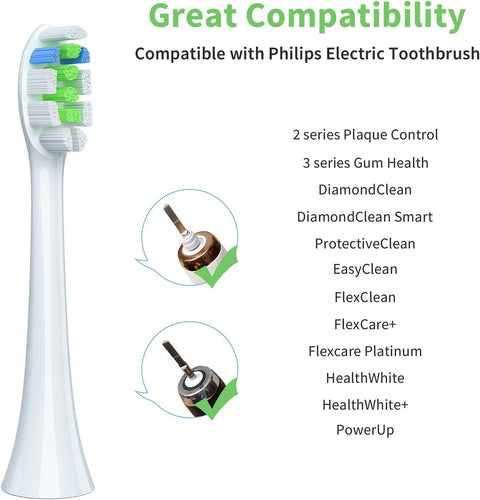 Redtron Replacement Toothbrush Heads.