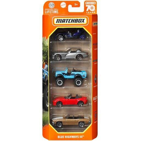 Matchbox Blue Highways III - 5 Car Set