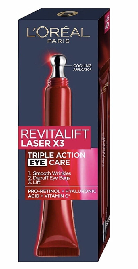 L'Oreal Paris RevitaLift Laser X3 Triple Action Eye Care 15ml
