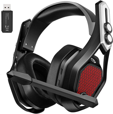 Mpow Iron Pro Wireless Gaming Headset Wired 3.5mm USB Over-Ear | Damaged Packaging