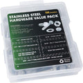 T.K. Excellent 60 Pcs Hex Bolt and Nut Stainless Steel Assortment Kit | Clearance