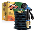 Flexi Hose Upgraded Expandable Garden Hose 8 Function Spray Gun 30m/100ft