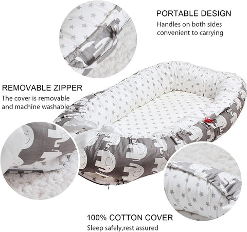 SONARIN Baby Nest for Newborn and Babies, Double Sided | Clearance