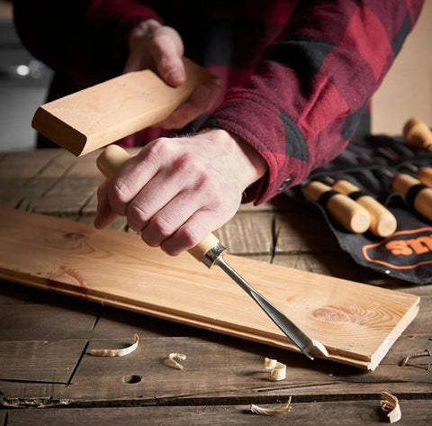 VonHaus 16pc Wood Carving Tool Set