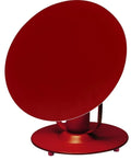 GoodHome Kiranat Matt Red IP20 E27 10W Metal Table Light | Clearance
