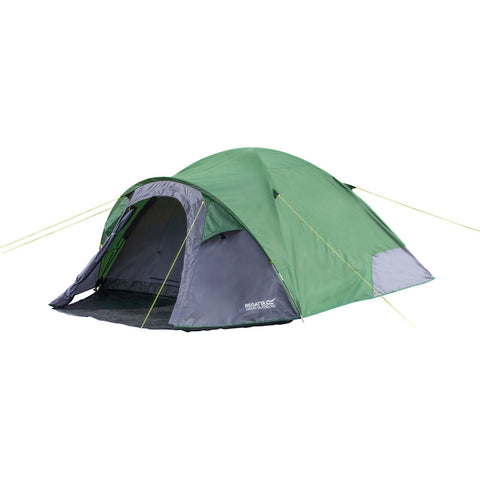 Regatta Kivu v3 4-Man Dome Tent | Greener Pastures Ebony