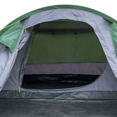 Regatta Kivu v3 4-Man Dome Tent | Greener Pastures Ebony