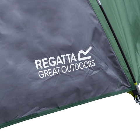 Regatta Kivu v3 4-Man Dome Tent | Greener Pastures Ebony