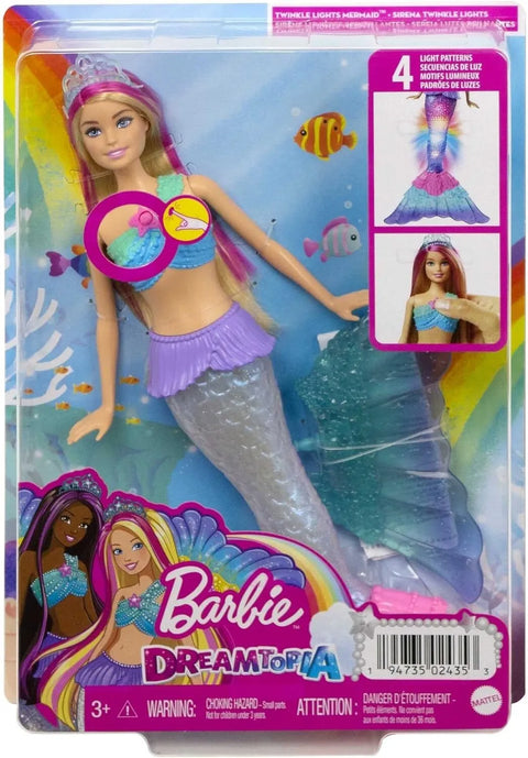 Barbie Dreamtopia Twinkle Lights Mermaid Doll HDJ36
