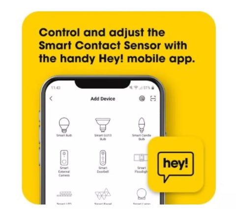 Hey! SMART Contact Window & Door Sensor