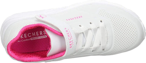 Skechers UNO LITE Sneaker, White, 9.5 UK Child
