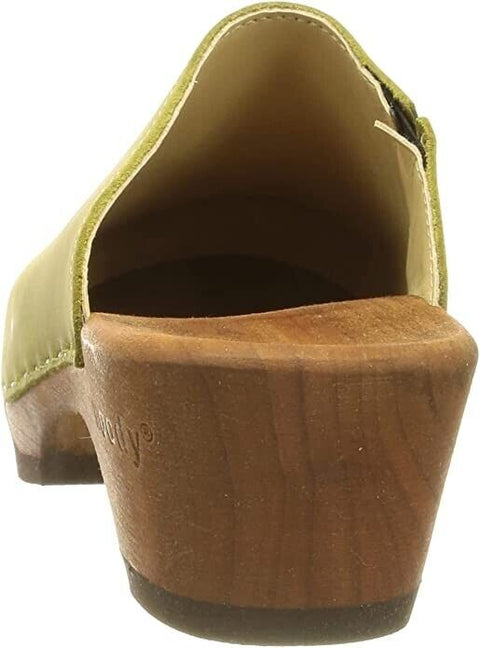 Woody Women’s 13223 Anja Clogs – Mustard Yellow Slip-On Comfort Shoe