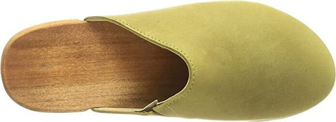 Woody Women’s 13223 Anja Clogs – Mustard Yellow Slip-On Comfort Shoe