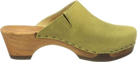 Woody Women’s 13223 Anja Clogs – Mustard Yellow Slip-On Comfort Shoe