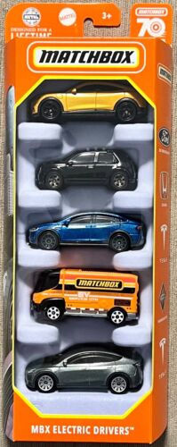 Matchbox MBX Electric Drivers 5 Car Set