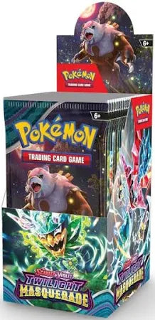 Pokemon Scarlet &amp; Violet—Twilight Masquerade Booster Display Box (18 Boosters)