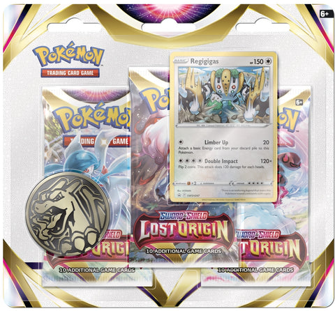 Pokemon Sword & Shield Lost Origin 3 Pack Blister
