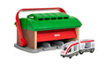 Brio World Train Garage with Handle