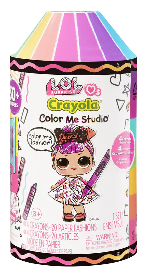 L.O.L. Surprise! Loves Crayola – Colour Me Studio Fashion Doll