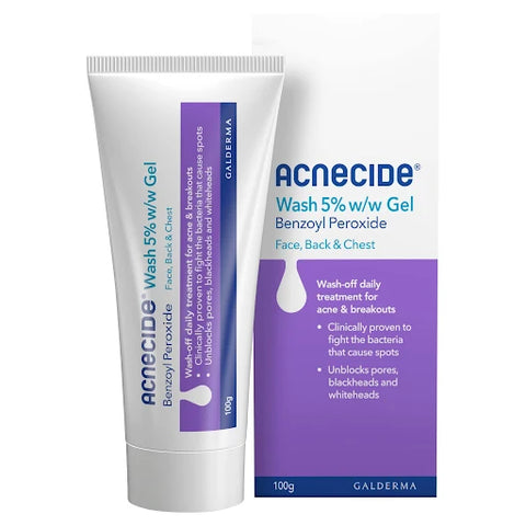Acnecide Wash Gel, Acnecide Wash 5% Gel 100g