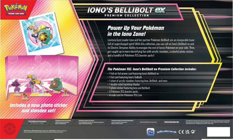 Pokémon Iono’s Bellibolt ex Premium Collection Box